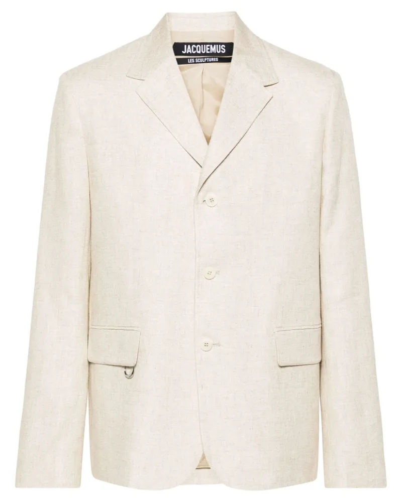 Jacquemus La Veste Cabri Sakko - Nude Nude