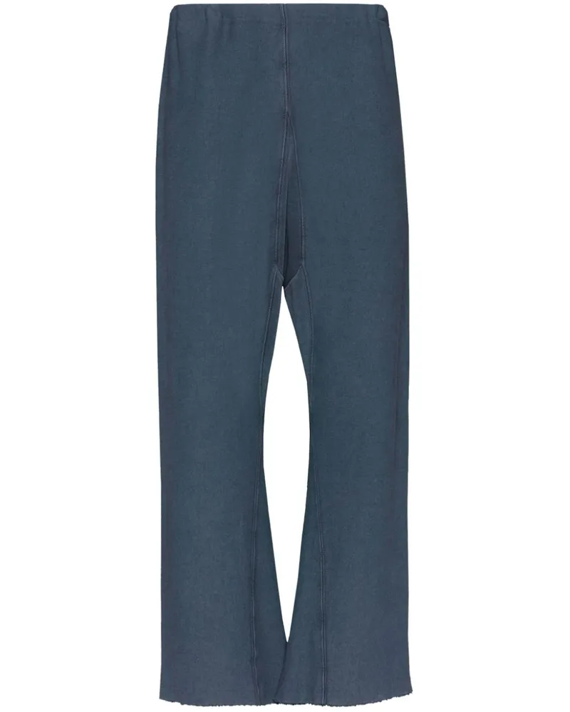 Maison Margiela Jogginghose mit weitem Bein - Blau Blau