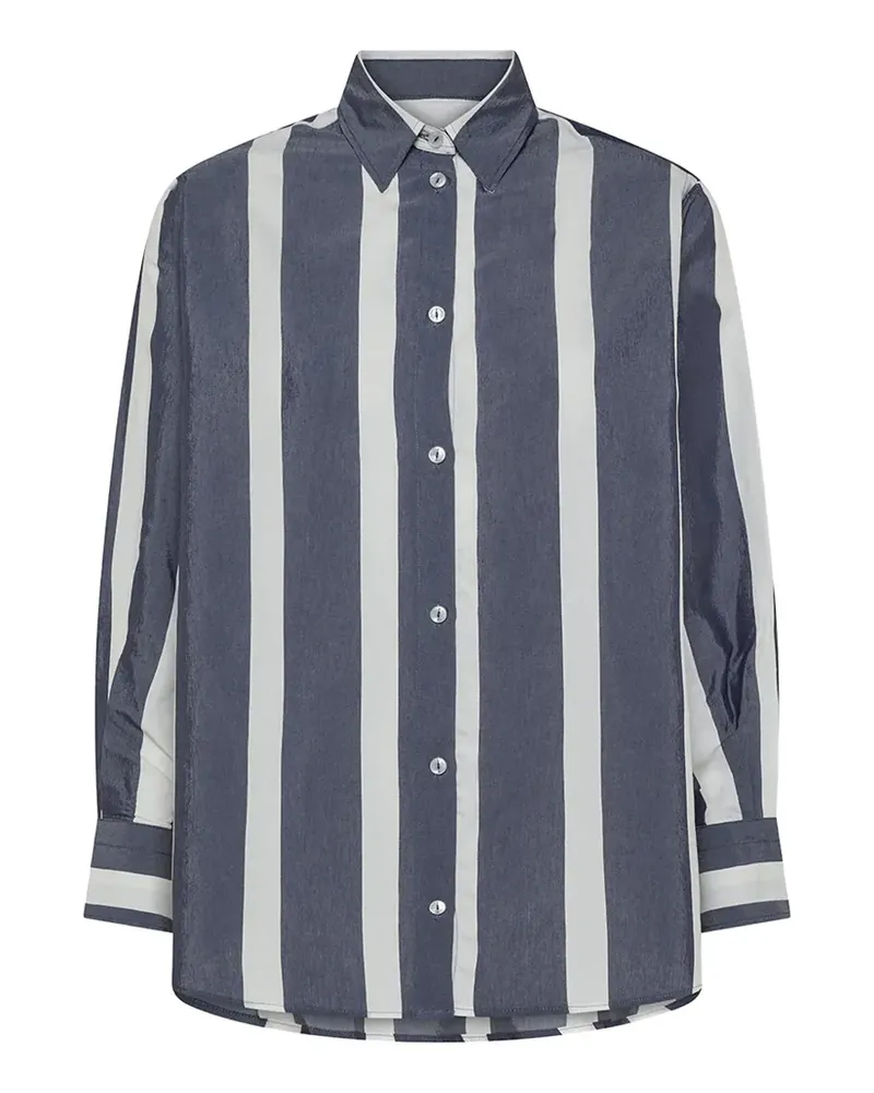 CRUNA Yvonne striped shirt - Blau Blau