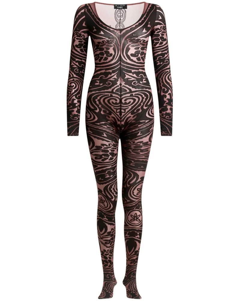 Etro Paisley Tattoo Body - Rot Rot