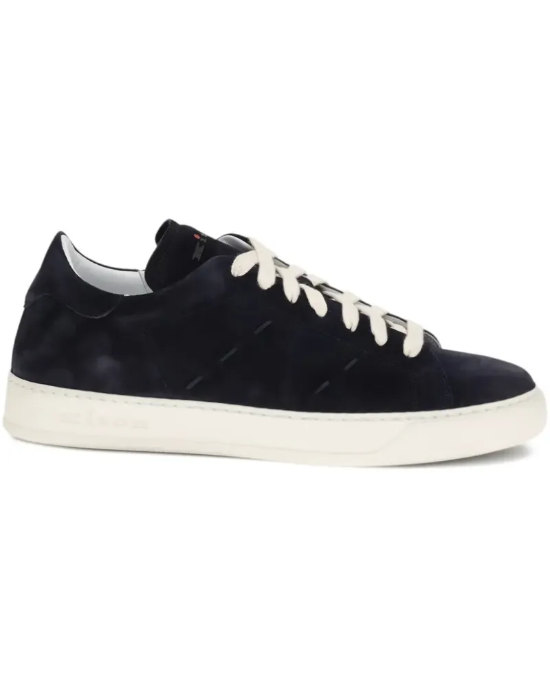 Kiton lace-up low-top sneakers - Blau Blau