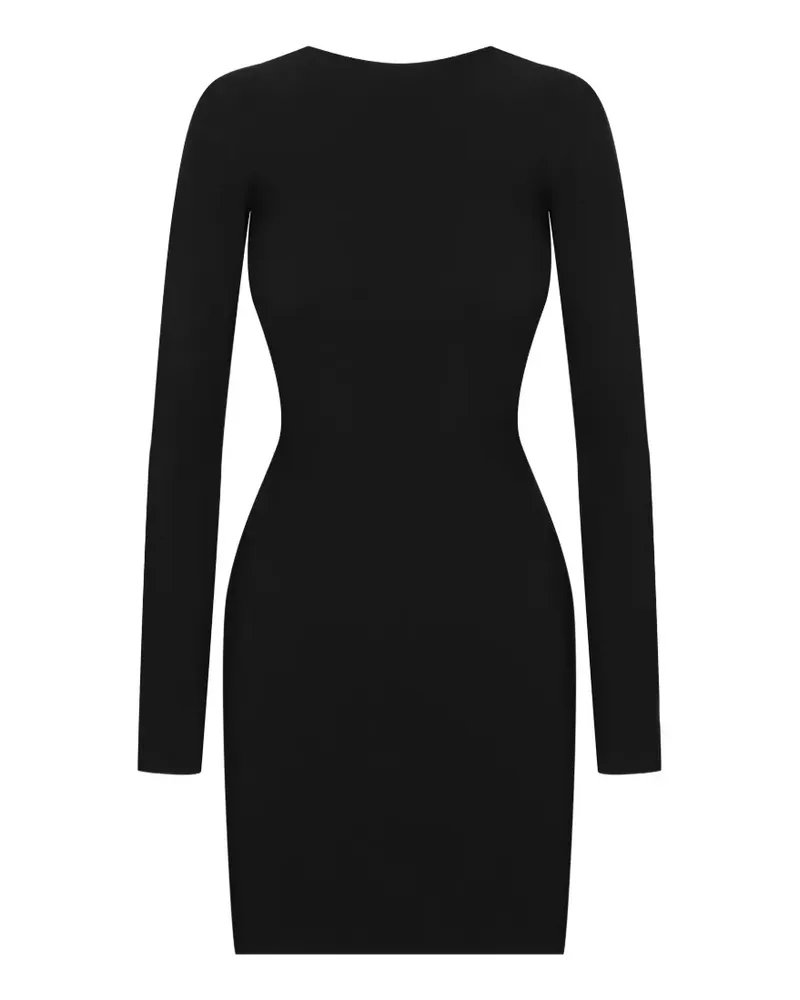 Maison Close Rückenfreies Nuit Infinie Minikleid - Schwarz Schwarz
