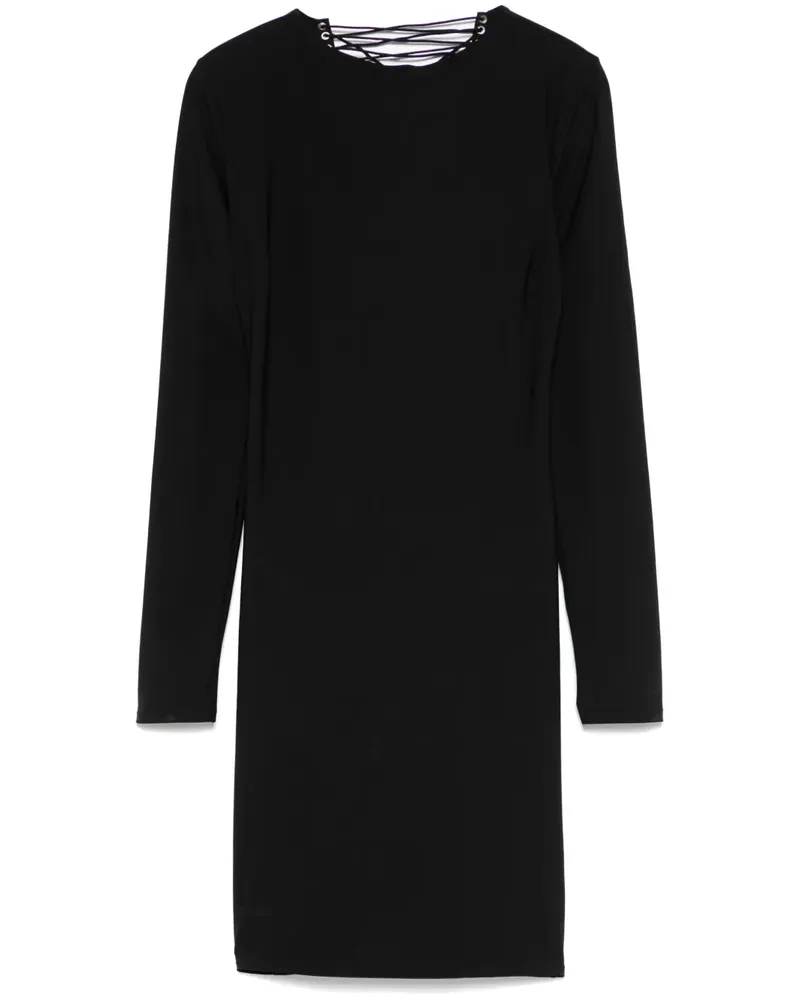 Maison Close Rückenfreies Minikleid - Schwarz Schwarz