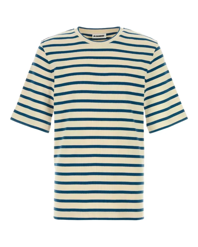 Jil Sander striped T-shirt - Nude Nude