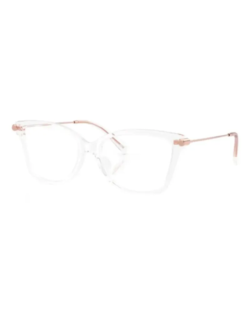 Michael Kors 4150U Vista square-frame glasses - Weiß Weiß
