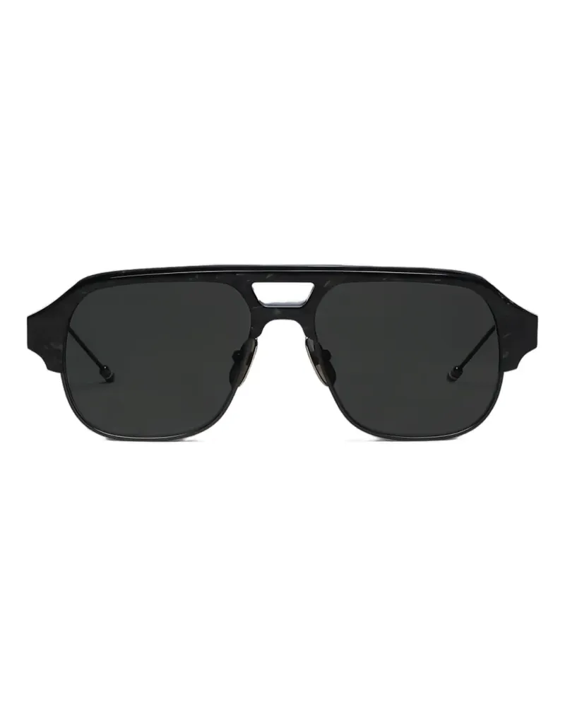 Thom Browne pilot-frame sunglasses - Schwarz Schwarz