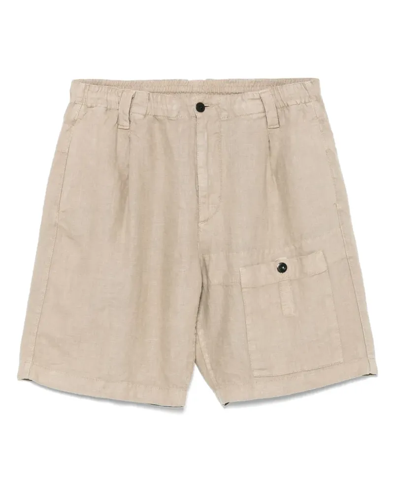 C.P. Company Shorts aus Leinen - Nude Nude