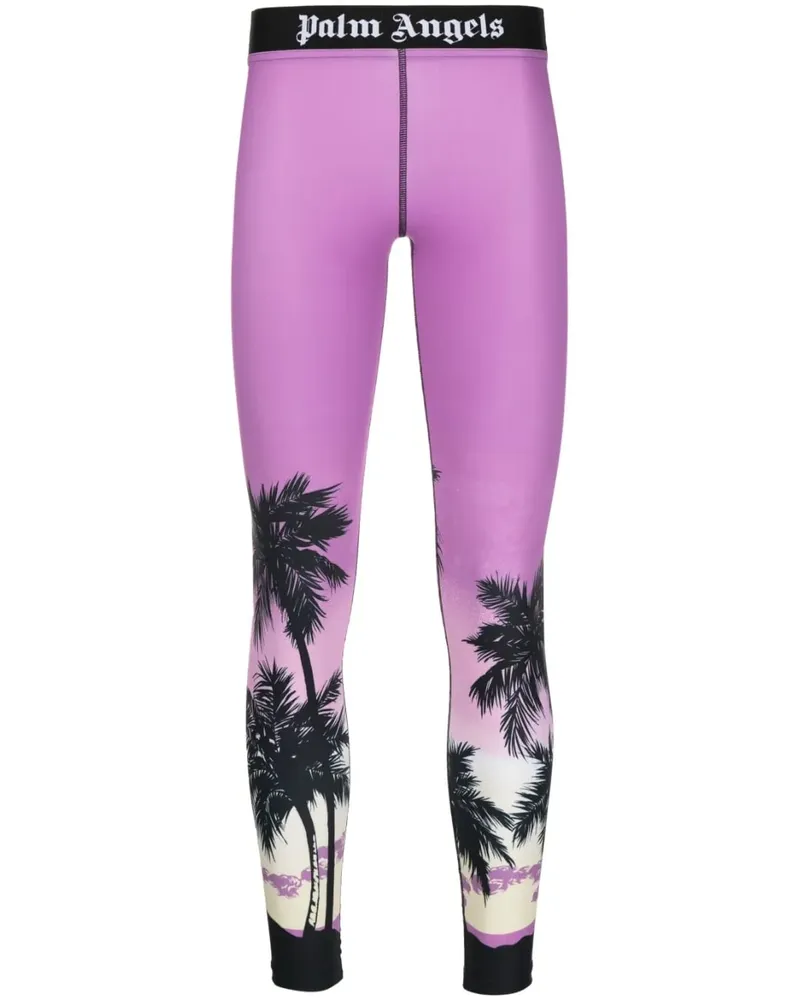 Palm Angels Sunset Leggings - Violett Violett