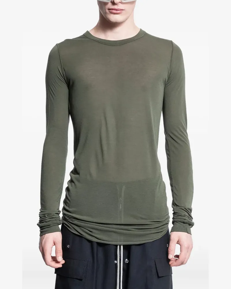 Rick Owens Porteville Langarmshirt - Grün Grün