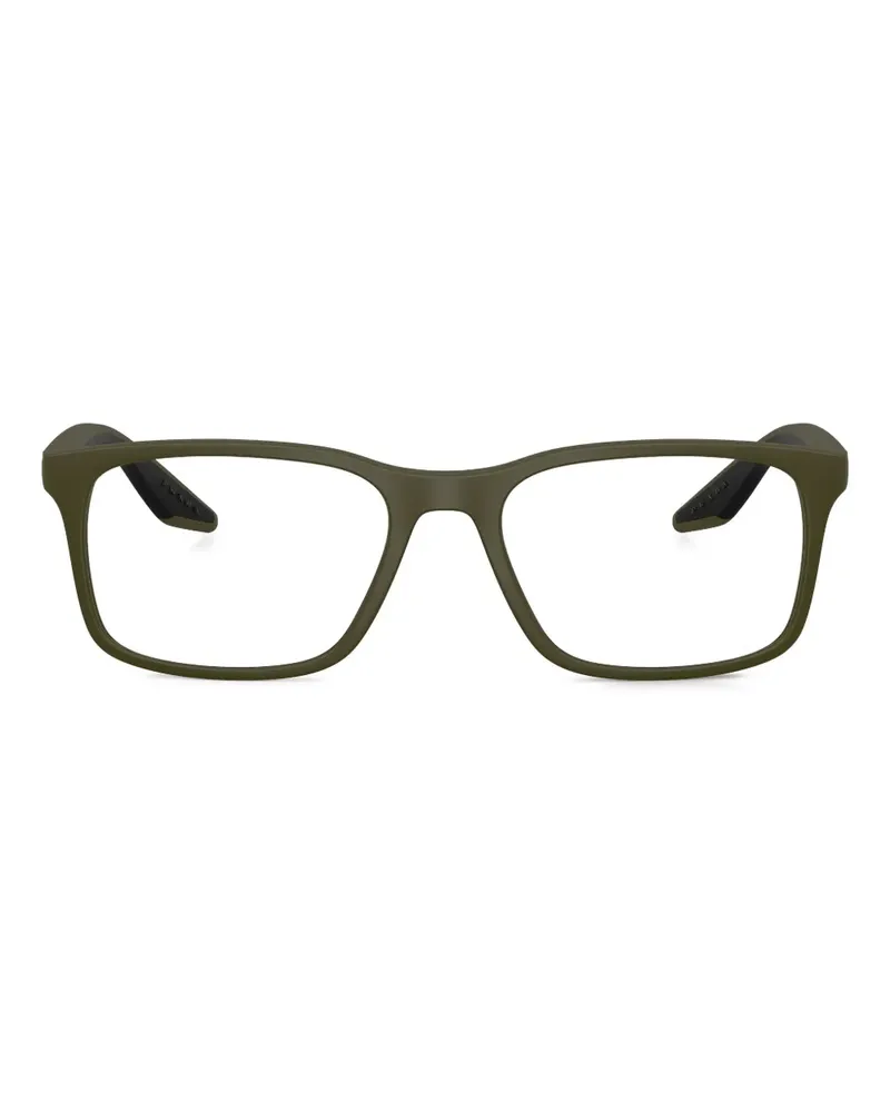 Prada Brille mit eckigem Gestell - Grün Grün