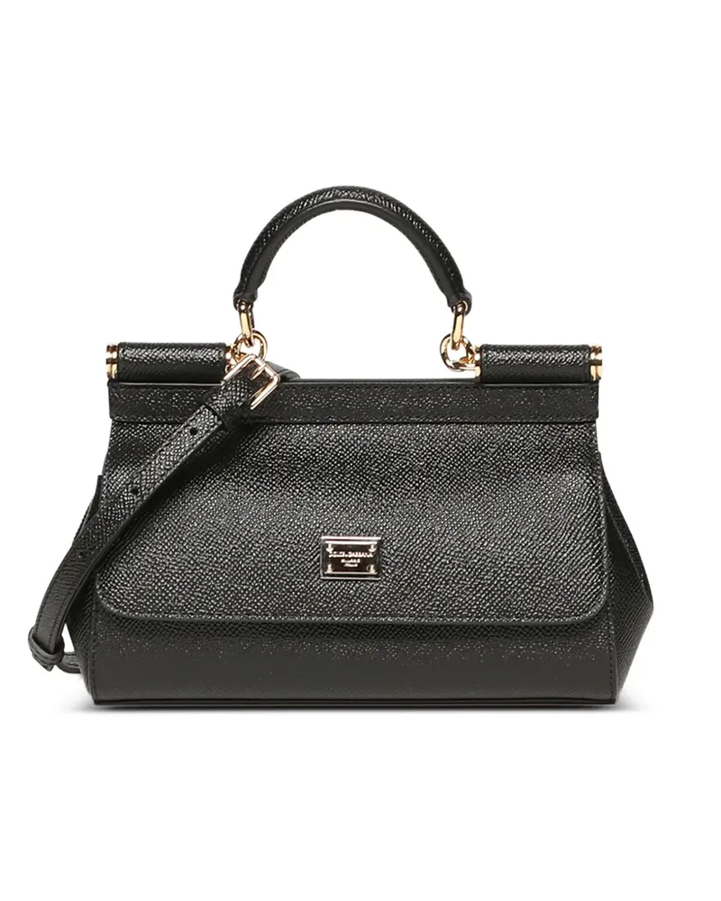 Dolce & Gabbana small Sicily tote bag - Schwarz Schwarz
