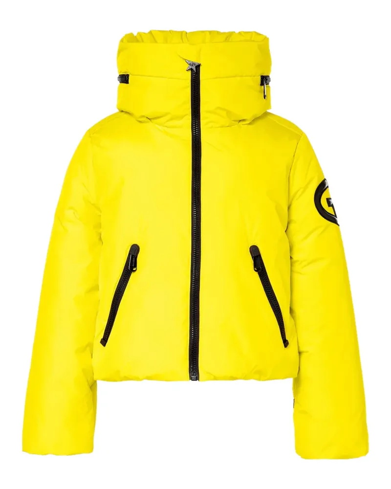 GOLDBERGH Skijacke mit Logo-Patch - Gelb Gelb