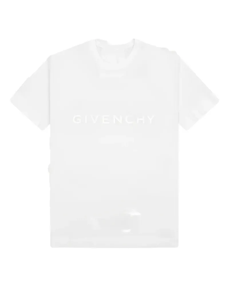Givenchy Reflektierendes T-Shirt - Weiß Weiß