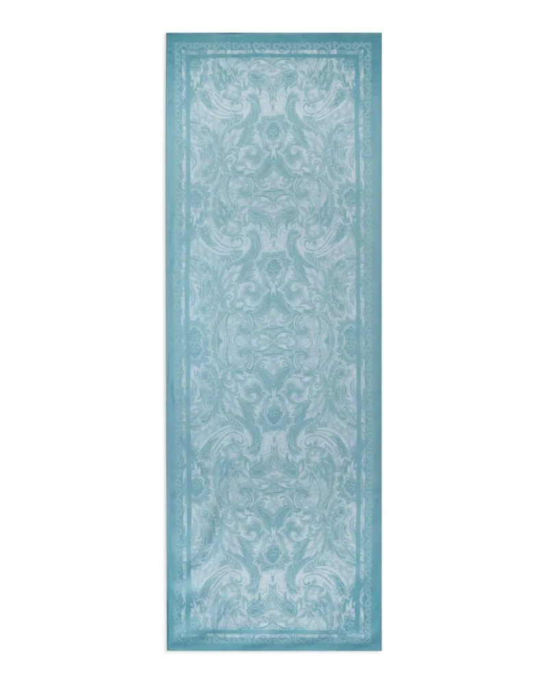 Etro Schal mit Motiv-Print - Blau Blau