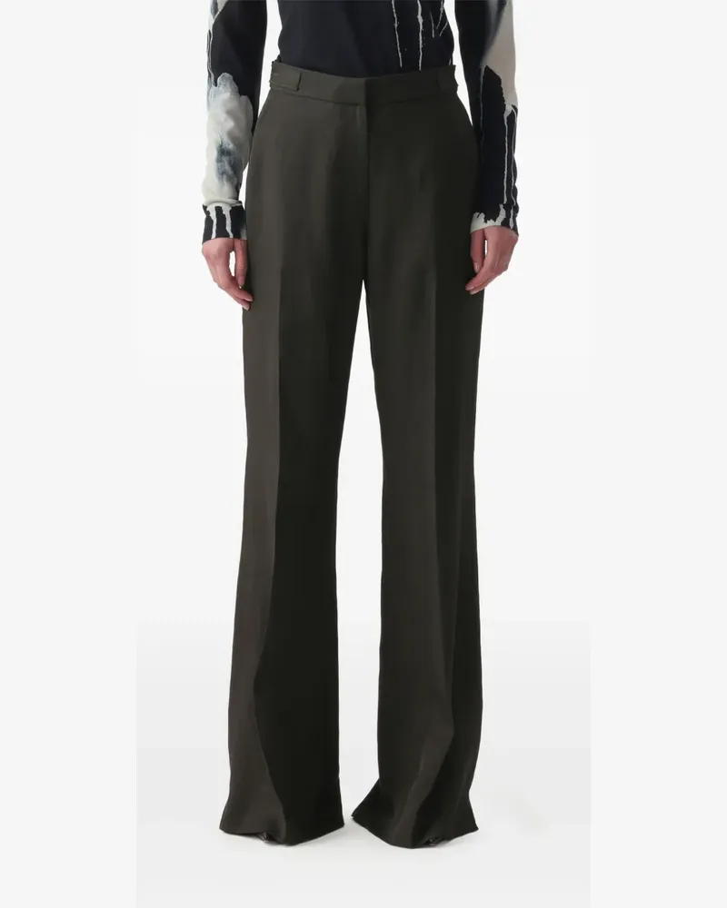 Jason Wu Hose mit Schlitz am Rücken - Grün Grün