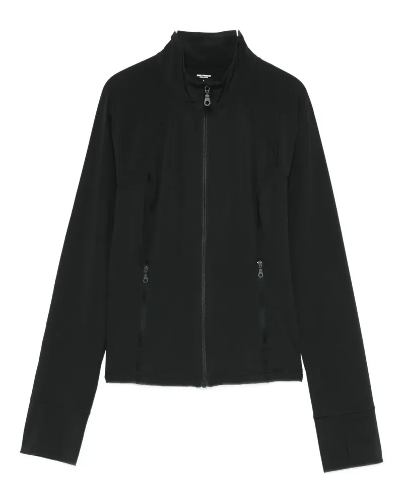 Girlfriend Collective zip-up jacket - Schwarz Schwarz