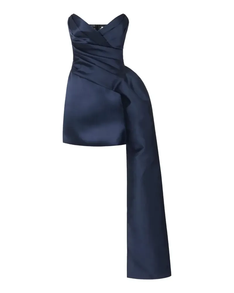 Elisabetta Franchi Minikleid aus Gazar-Stoff - Blau Blau