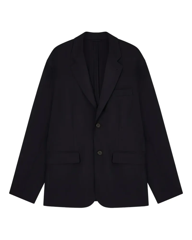 Emporio Armani Einreihiges Sakko - Blau Blau