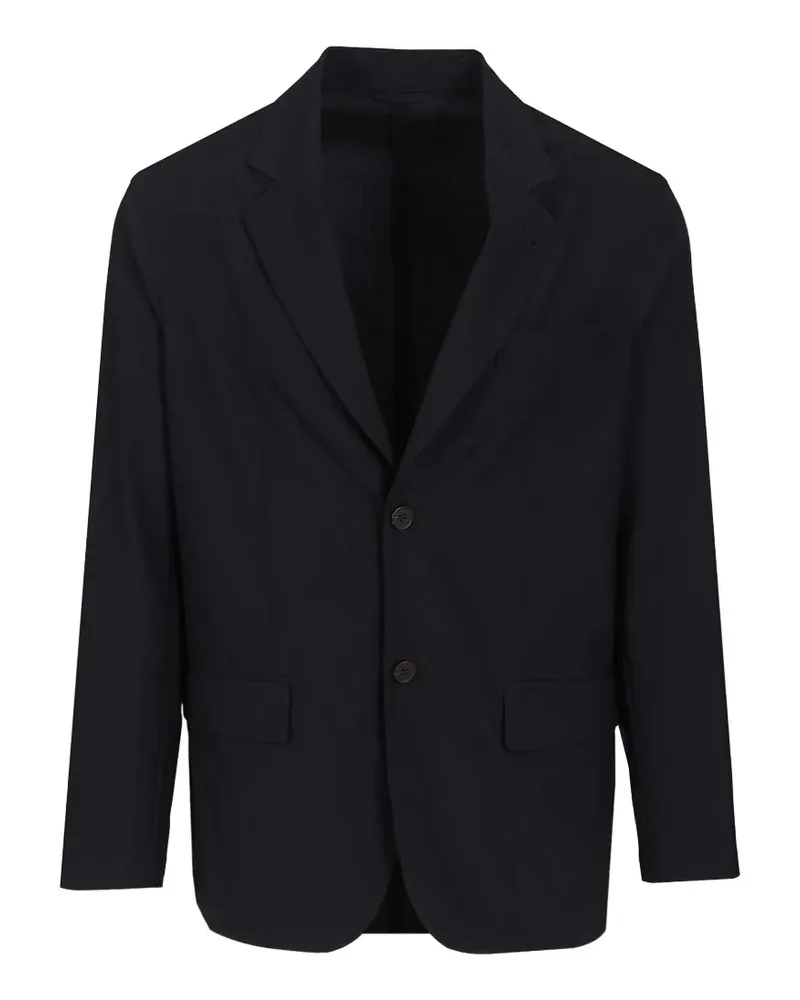 Emporio Armani Einreihiges Sakko - Blau Blau