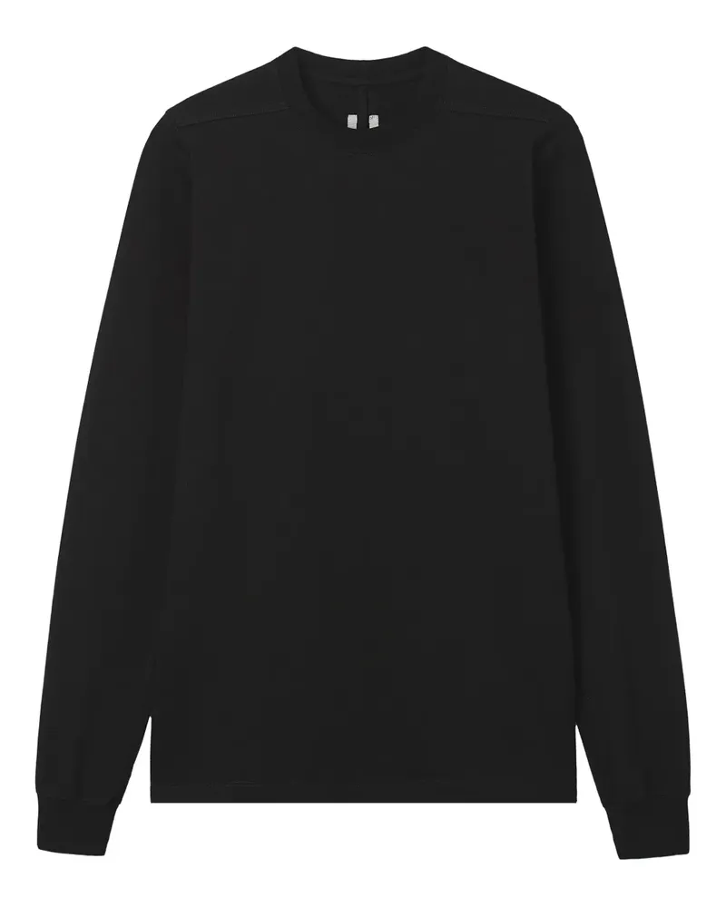 Rick Owens Klassisches Langarmshirt - Schwarz Schwarz