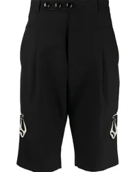 Namacheko Shorts mit Reißverschlüssen Schwarz