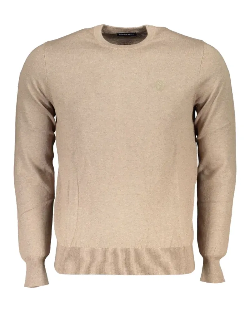 North Sails embroidered-logo crew-neck jumper - Nude Nude