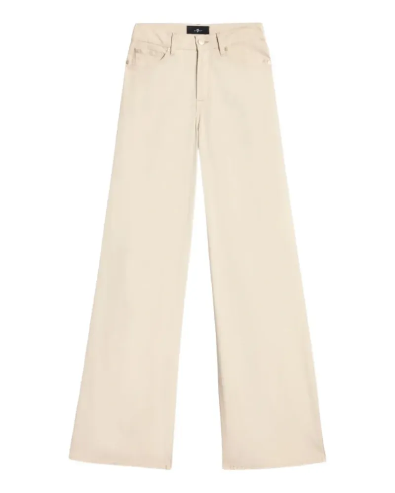 7 for all mankind Jeans mit weitem Bein - Nude Nude