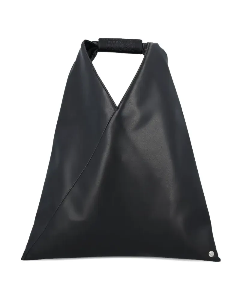 Maison Margiela Kleiner Classic Japanese Shopper - Schwarz Schwarz