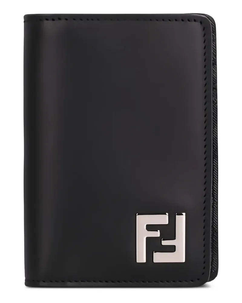 Fendi Kartenetui mit FF-Monogramm - Schwarz Schwarz