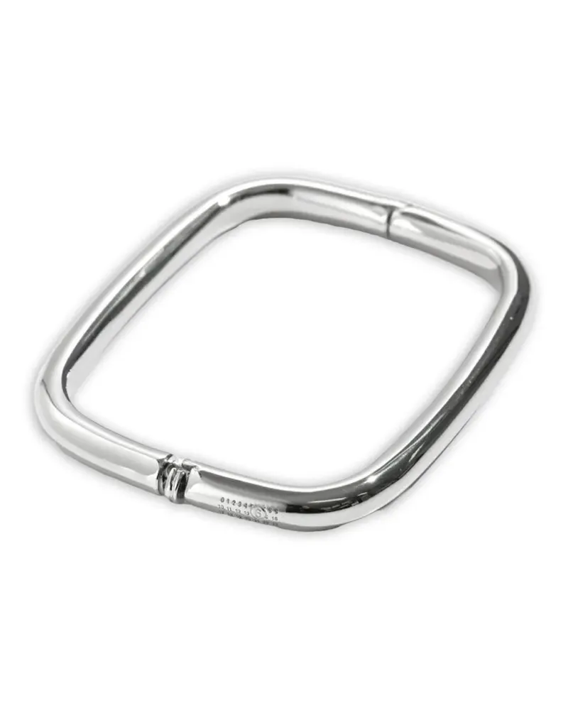 Maison Margiela Eckiges Armband - Silber Silber
