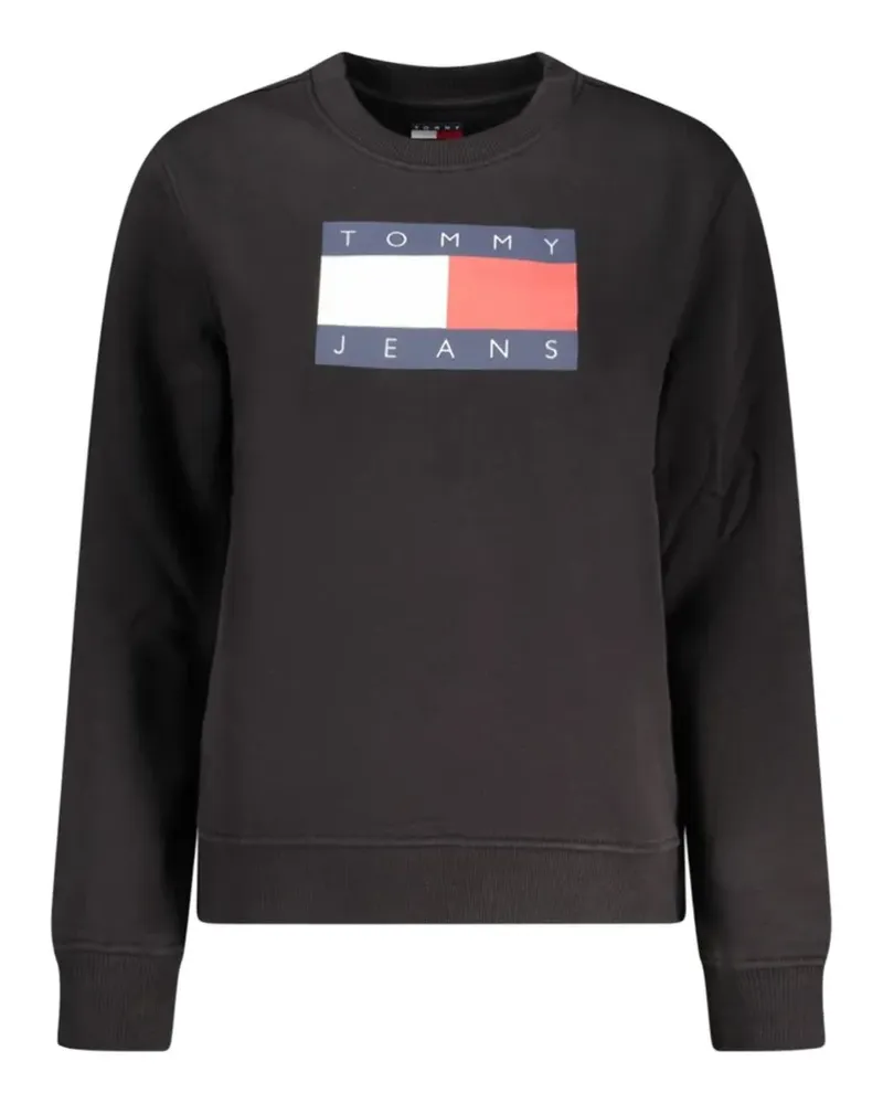 Tommy Hilfiger logo-print sweatshirt - Schwarz Schwarz