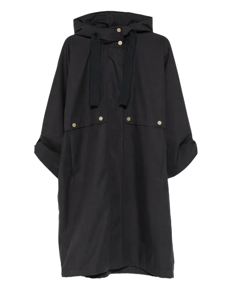 G-Lab Milla II hooded parka coat - Blau Blau