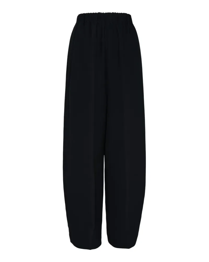 ENFÖLD straight cocoon trousers - Schwarz Schwarz