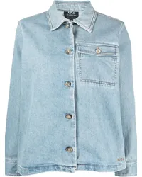 A.P.C. Janice Jeansjacke Blau