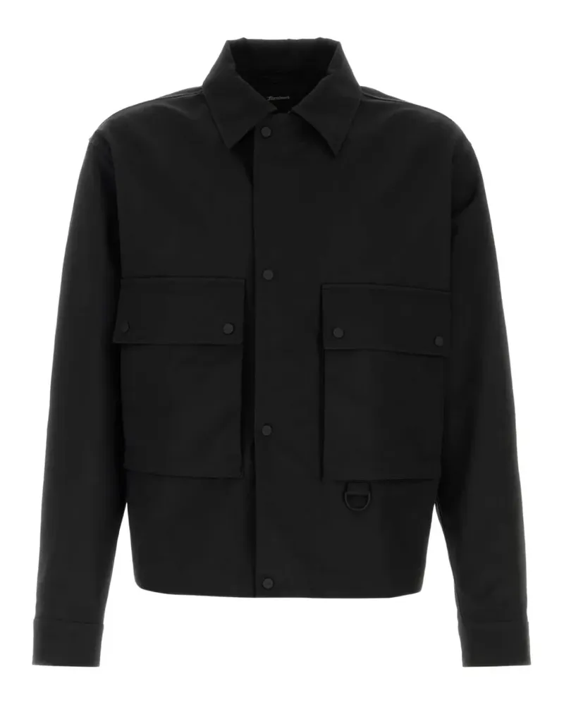 Herno flap-pockets jacket - Schwarz Schwarz