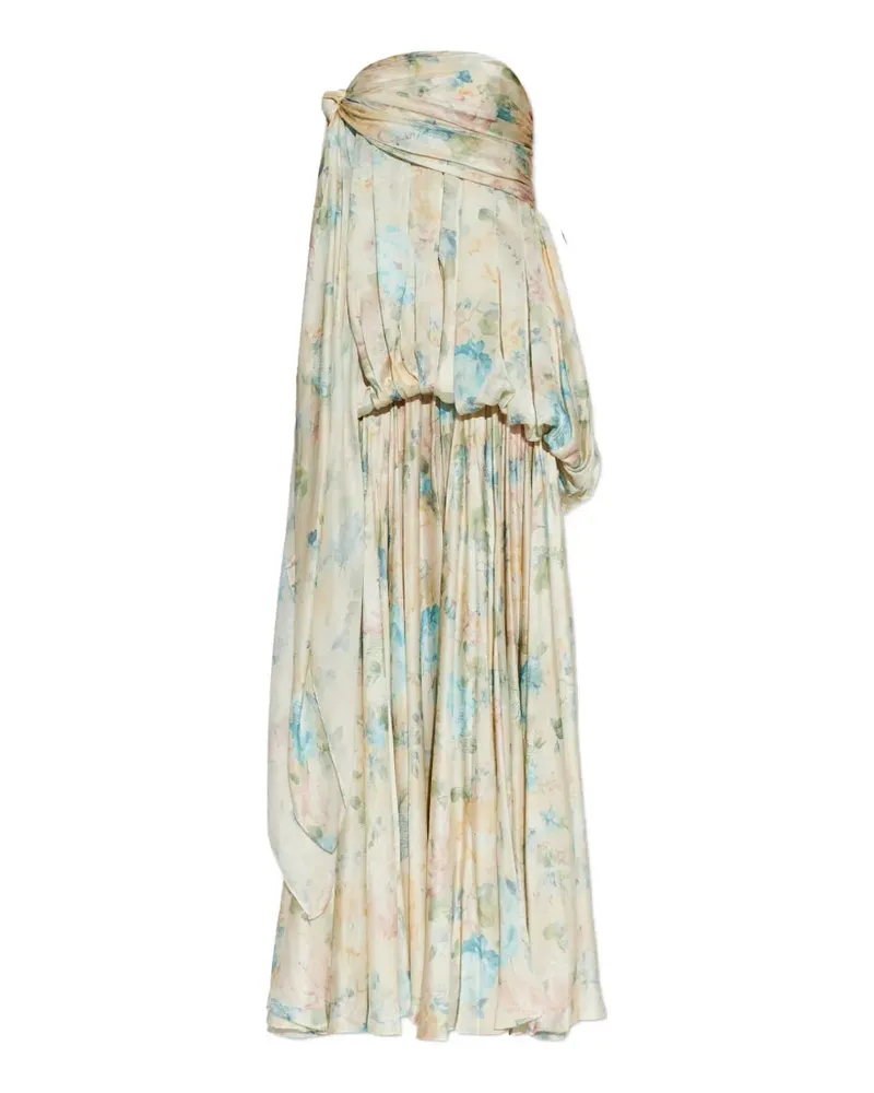 Zimmermann Clash Billow Maxikleid - Nude Nude