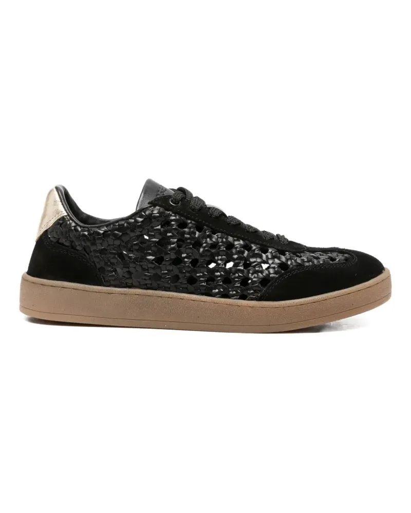 Gioseppo Ijebu woven-leather sneakers - Schwarz Schwarz