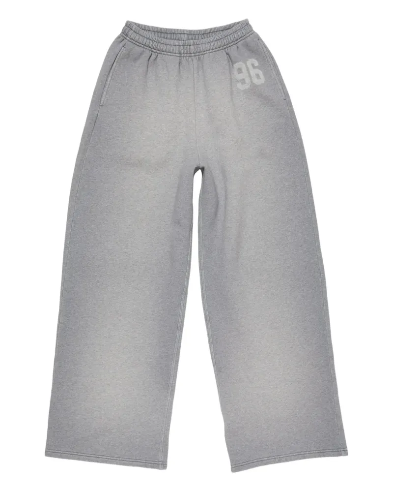 Acne Studios Jogginghose mit Logo - Grau Grau