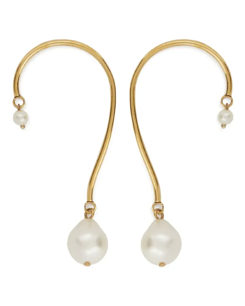 Ermanno Scervino Ear Cuff mit Perlendetail - Gold Gold