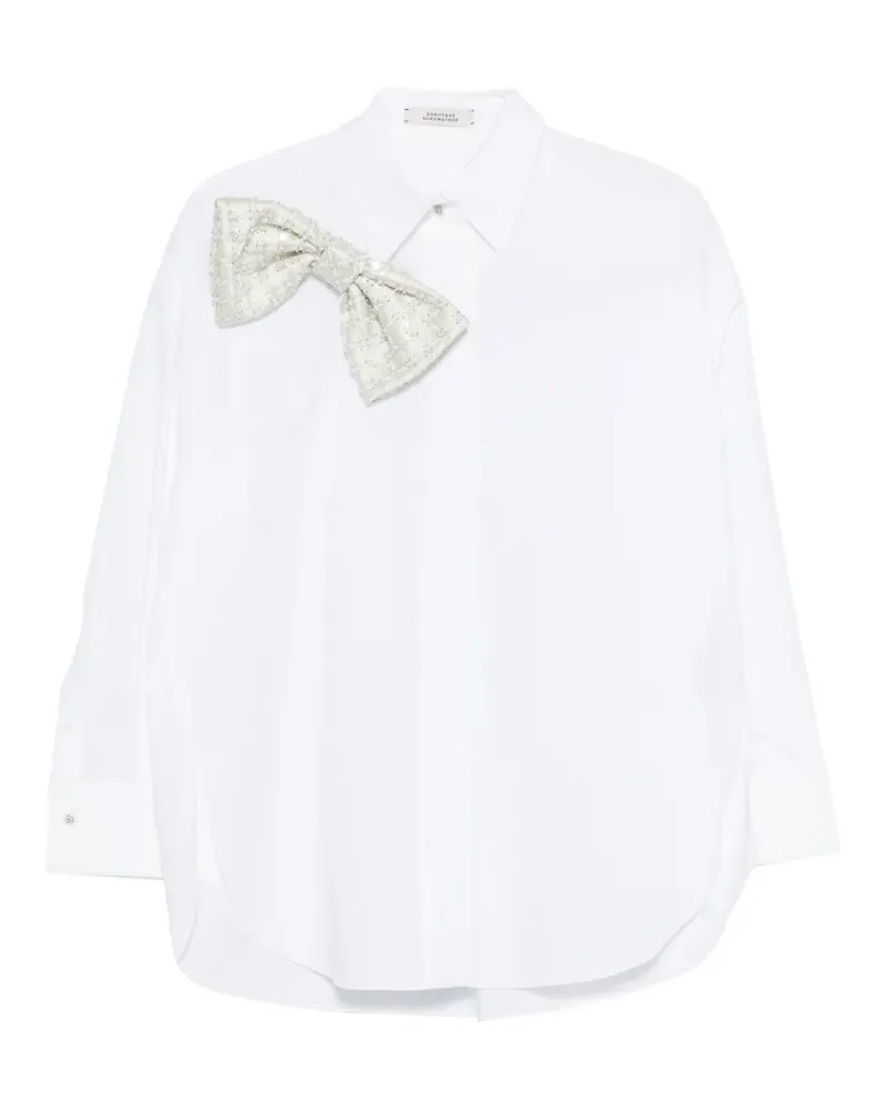 Dorothee Schumacher bow shirt - Weiß Weiß