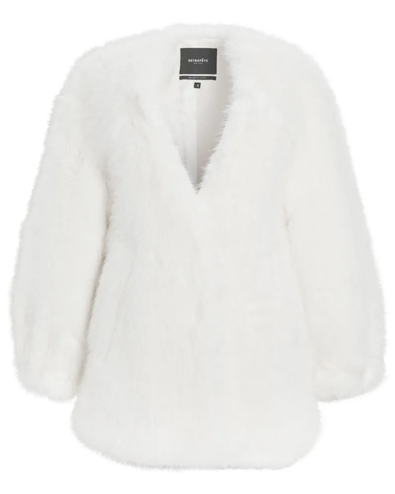 Retrofête Heiress Jacke - Weiß Weiß