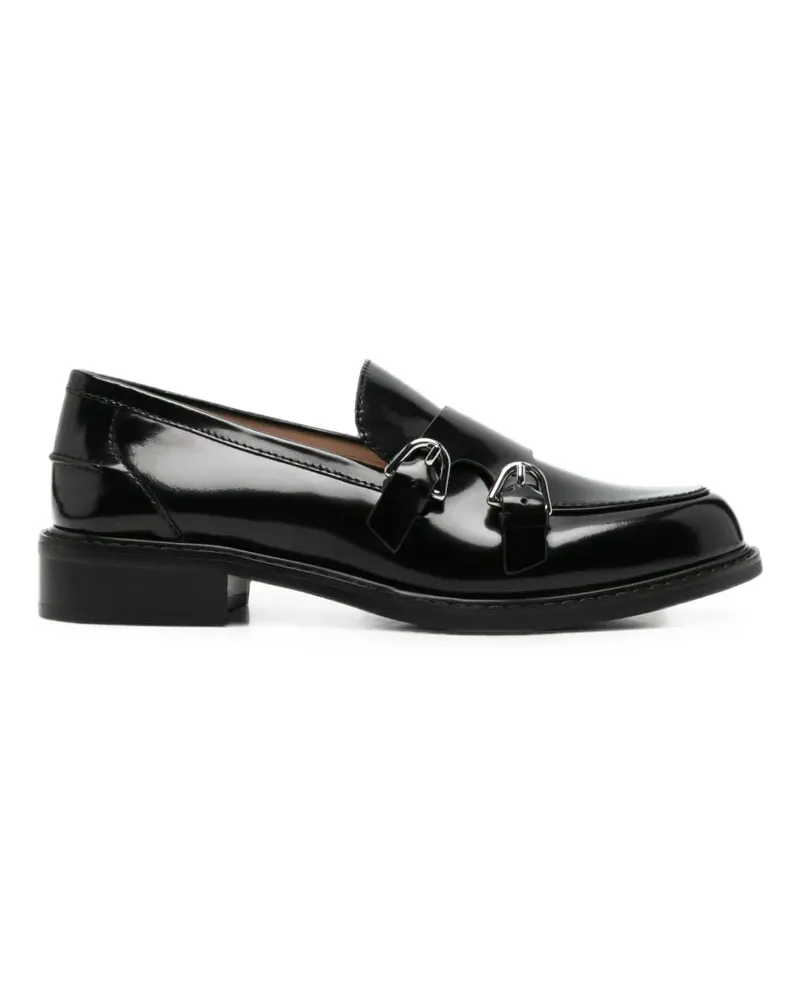 Coccinelle buckle-detail leather loafers - Schwarz Schwarz
