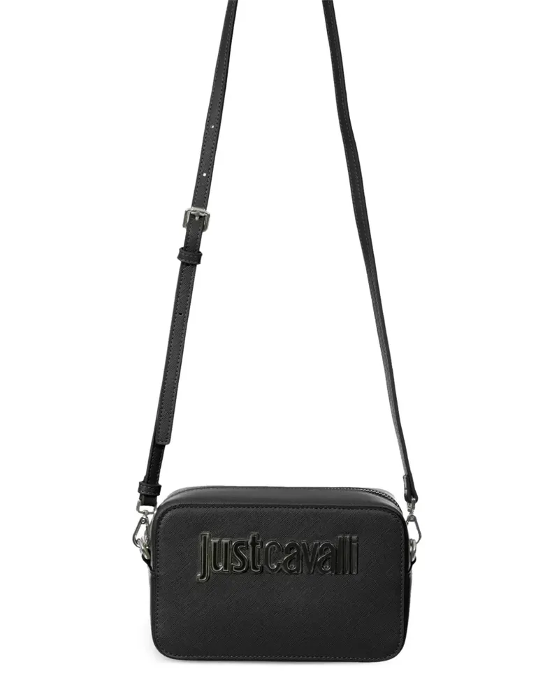 Just Cavalli Umhängetasche mit Logo - Schwarz Schwarz