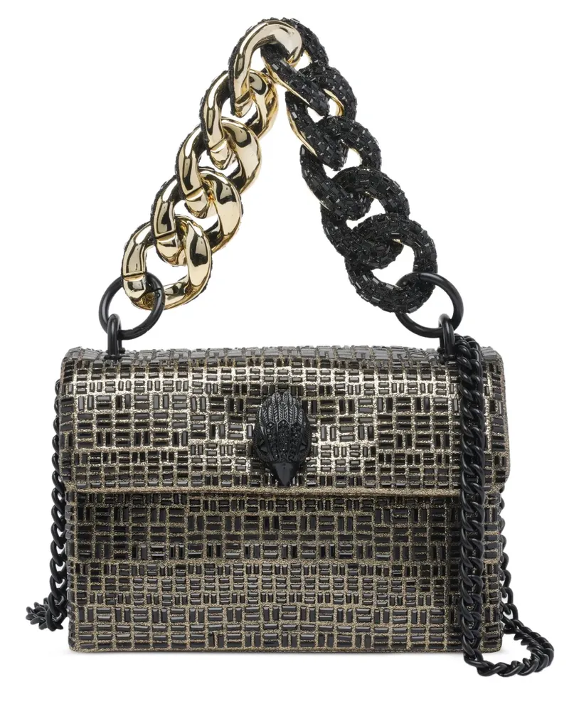 Kurt Geiger Mini Kensington Schultertasche - Schwarz Schwarz