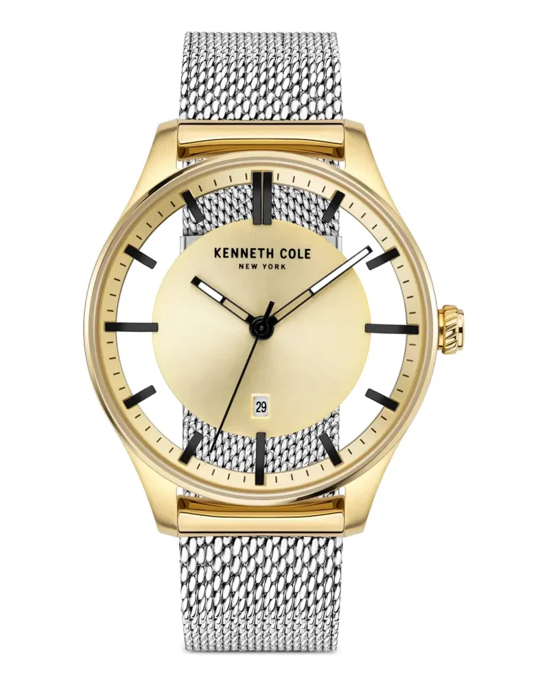 Kenneth Cole Skeleton Armbanduhr, 42mm - Gold Gold