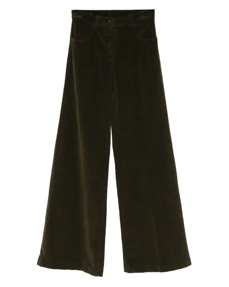 ASPESI pocket corduroy trousers - Grün Grün