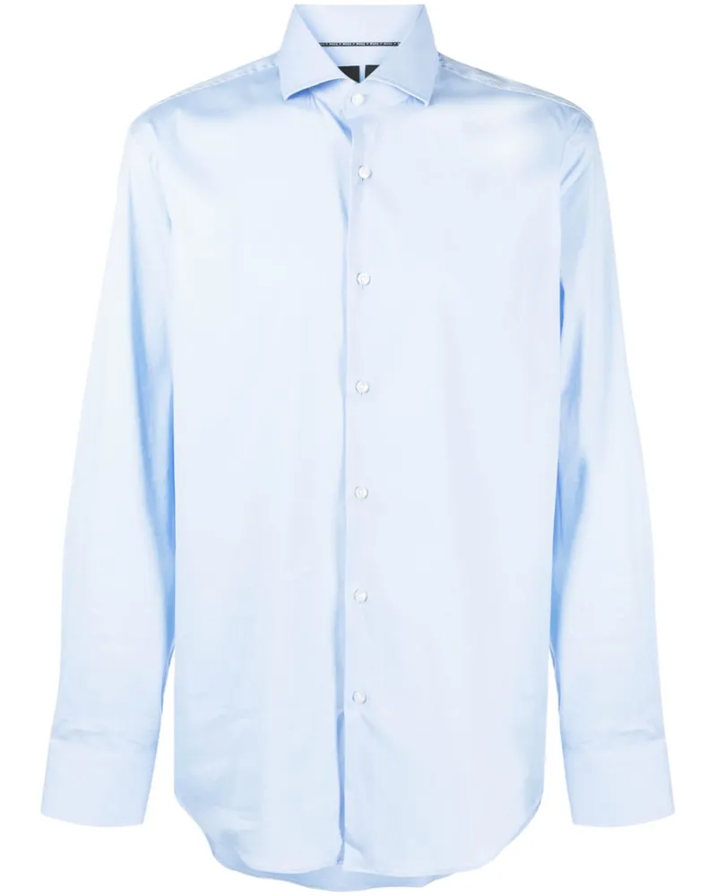 HUGO BOSS Hemd mit klassischem Kragen - Blau Blau