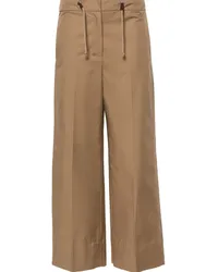 Max Mara Ottavo Hose mit weitem Bein Braun