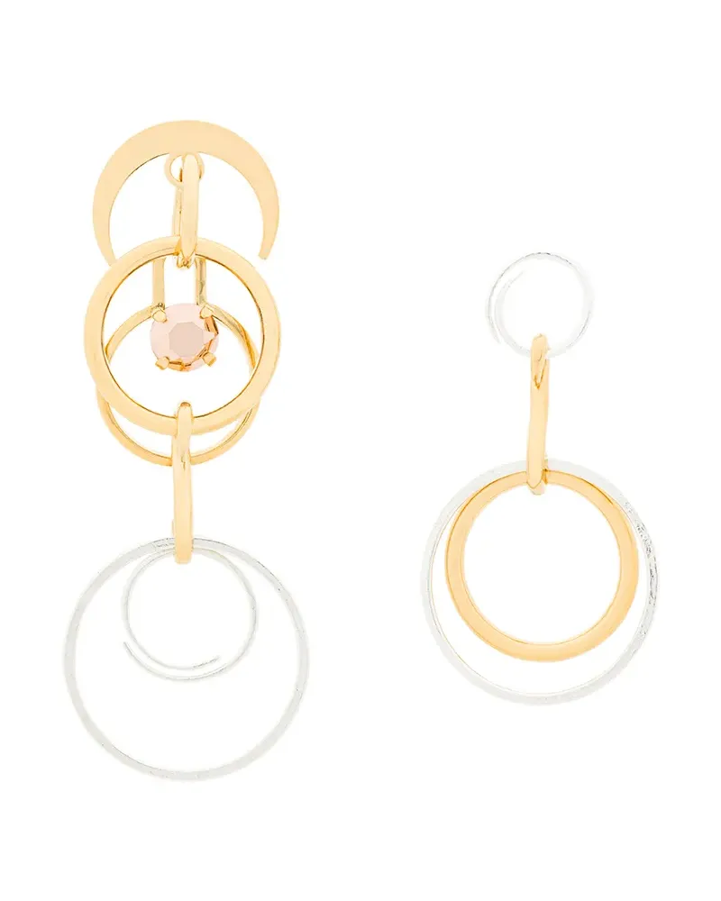 Wouters & Hendrix Technofossils Mismatched' Ohrringe - Metallic Metallic