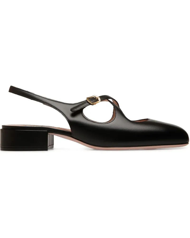 Bally Pumps aus Leder 30mm - Schwarz Schwarz